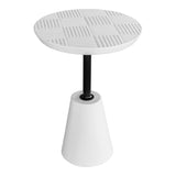 Foundation White Outdoor Accent Table by Moe's Home at Eve Furniture