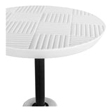 Foundation White Outdoor Accent Table by Moe's Home at Eve Furniture