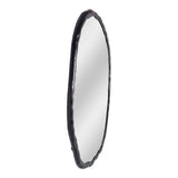 Foundry Oval Mirror Black by Moe's Home at Eve Furniture