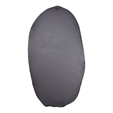 Foundry Oval Mirror Black by Moe's Home at Eve Furniture
