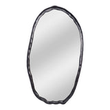 Foundry Oval Mirror Black by Moe's Home at Eve Furniture