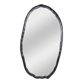 Foundry Oval Mirror Black by Moe's Home at Eve Furniture