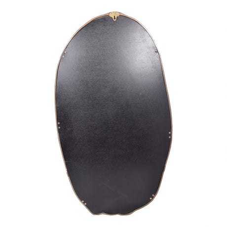 Foundry Oval Mirror Gold by Moe's Home at Eve Furniture
