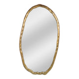 Foundry Oval Mirror Gold by Moe's Home at Eve Furniture