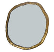Foundry Small Mirror Gold by Moe's Home at Eve Furniture