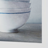 Four Artisan Bowls by Mark Chandon a Framed Art Print Matted under Glass by Mercana at Eve Furniture