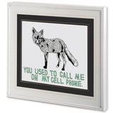 Fox by Marie, Natasha a Framed Art Print Matted under Glass by Mercana at Eve Furniture