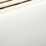 Fox White Performance Fabric Bed by Diamond Sofa at Eve Furniture
