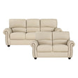 Foxborough Cream 2-Piece Living Room Set by Homelegance at Eve Furniture