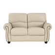 Foxborough Cream Loveseat by Homelegance at Eve Furniture