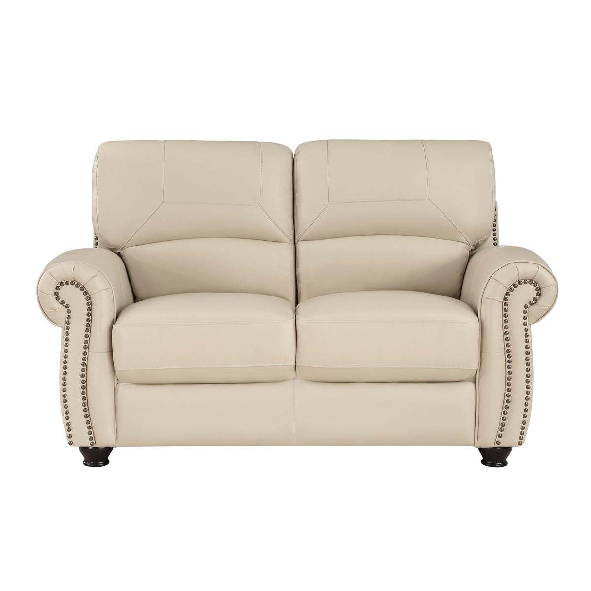 Foxborough Cream Loveseat by Homelegance at Eve Furniture