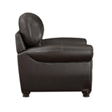 Foxborough Dark Brown Chair by Homelegance at Eve Furniture