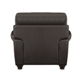 Foxborough Dark Brown Chair by Homelegance at Eve Furniture
