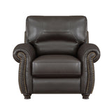 Foxborough Dark Brown Chair by Homelegance at Eve Furniture