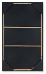 Foxenburg Blue/Amber/White Wall Art by Ashley at Eve Furniture