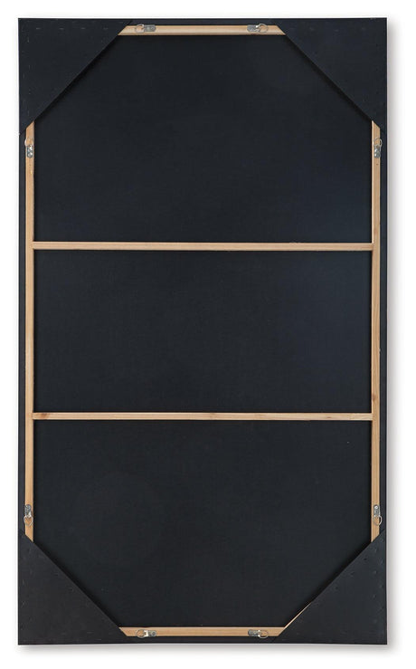 Foxenburg Blue/Amber/White Wall Art by Ashley at Eve Furniture