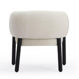 Foxy Cream Performance Basketweave Chenille Accent Chair by TOV Furniture at Eve Furniture