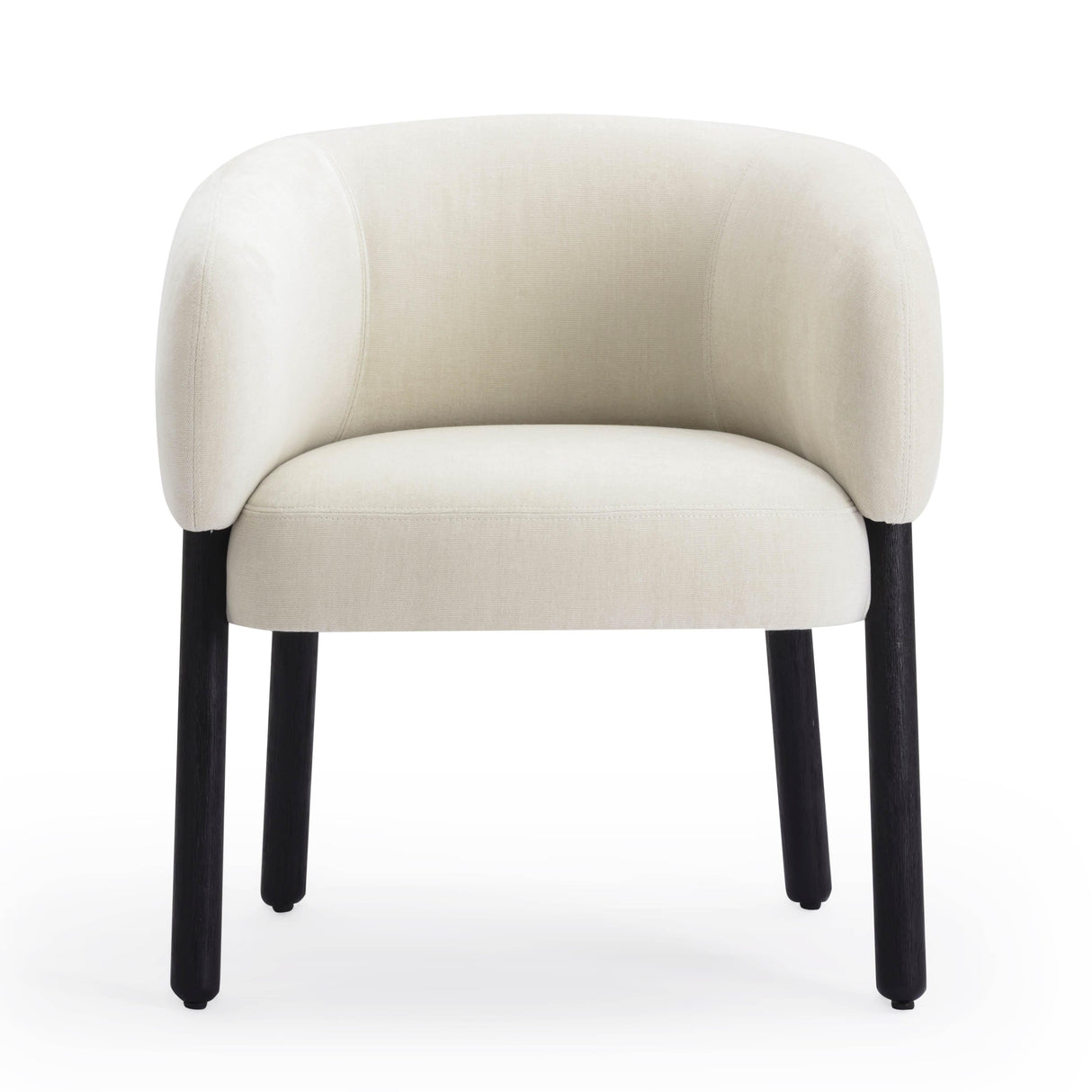 Foxy Cream Performance Basketweave Chenille Accent Chair by TOV Furniture at Eve Furniture