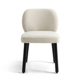 Foxy Cream Performance Basketweave Chenille Dining Chair by TOV Furniture at Eve Furniture