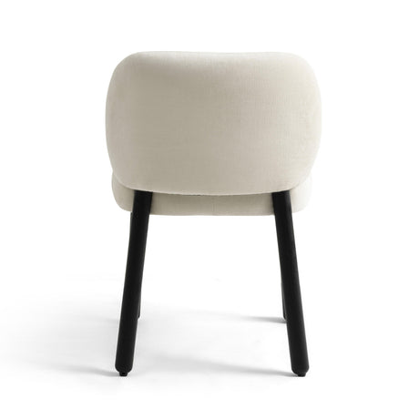 Foxy Cream Performance Basketweave Chenille Dining Chair by TOV Furniture at Eve Furniture