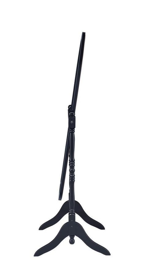 Foyet Black Oval Cheval Mirror by Coaster at Eve Furniture