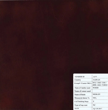 Foyet Merlot Oval Cheval Mirror by Coaster at Eve Furniture