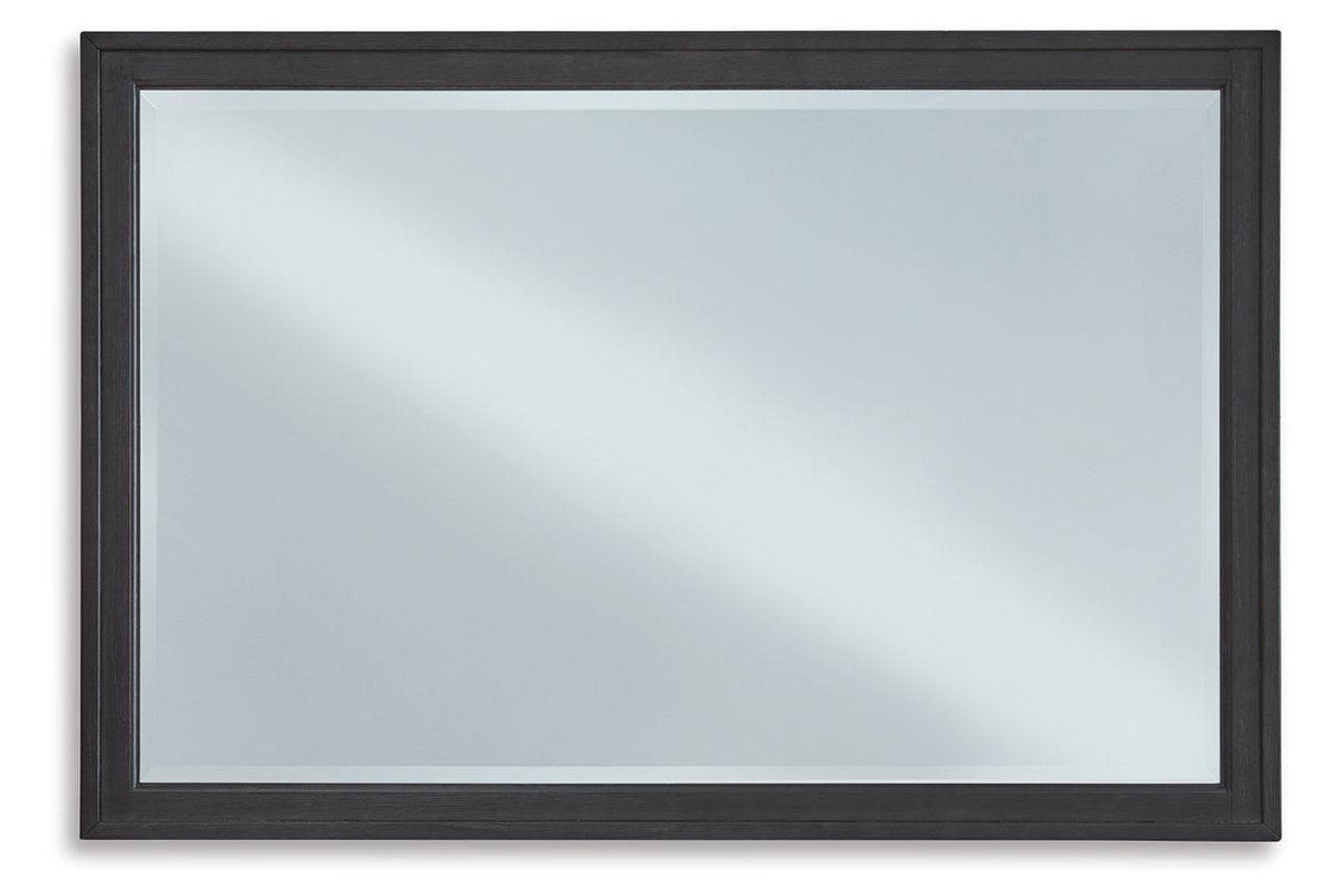 Foyland Black Bedroom Mirror (Mirror Only) by Ashley at Eve Furniture