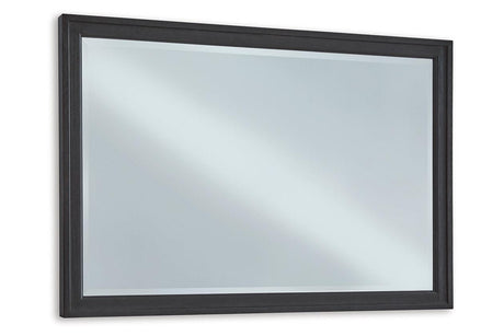 Foyland Black Bedroom Mirror (Mirror Only) by Ashley at Eve Furniture