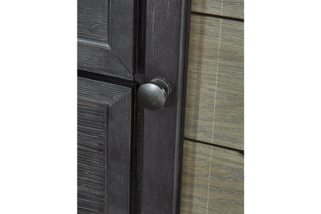 Foyland Black/Brown Dresser by Ashley at Eve Furniture