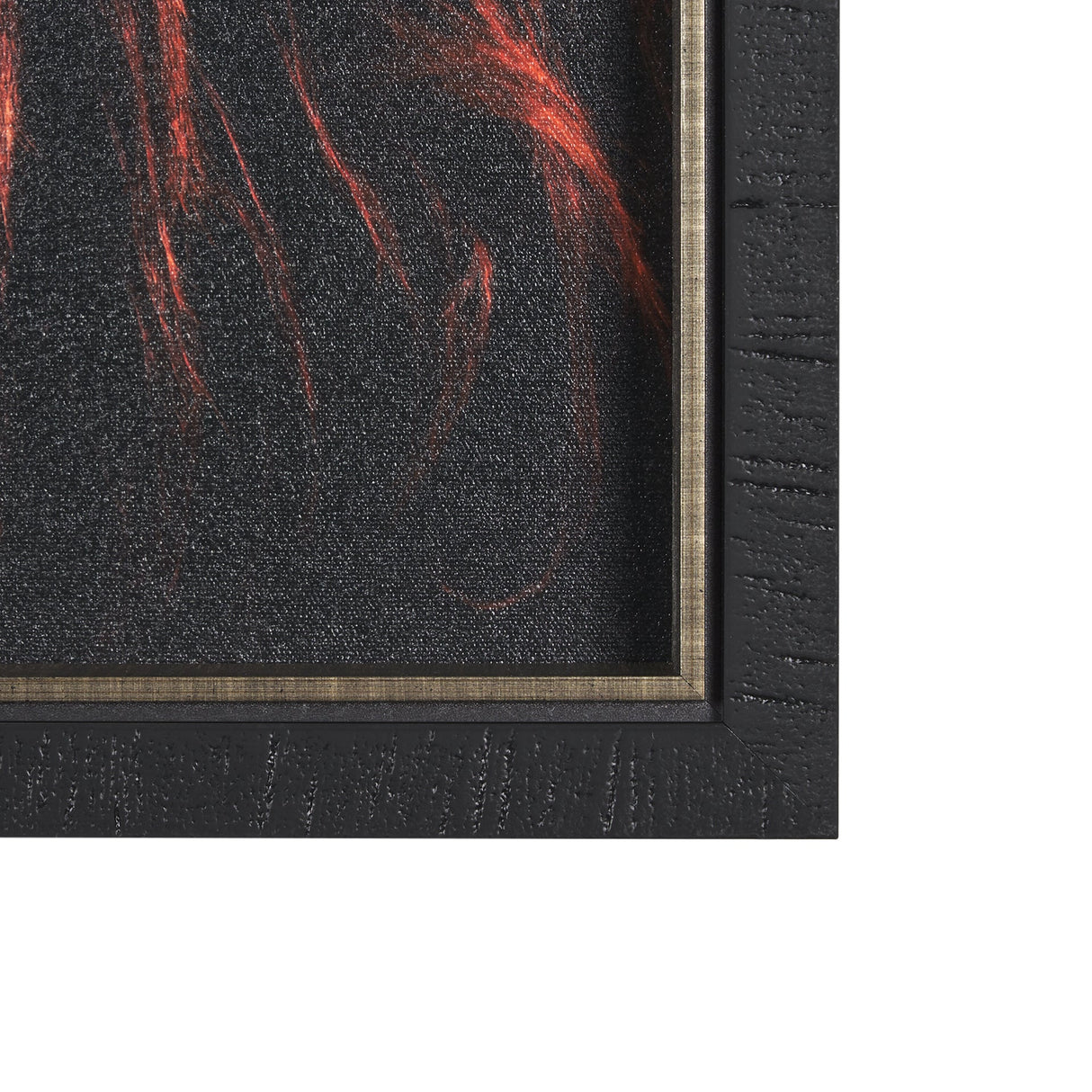 Fozzie by Chad Mackay a Hand Embellished Textured Framed Photo Art Print by Mercana at Eve Furniture