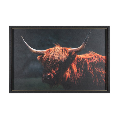 Fozzie by Chad Mackay a Hand Embellished Textured Framed Photo Art Print by Mercana at Eve Furniture