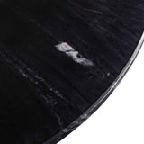 Palm Springs 48" Gathering Table with Black Marble and Whitewash Modern Base by Home Trends & Design at Eve Furniture