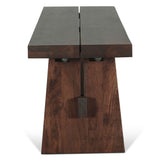 Piedmont 79" Bench in Coffee Bean by Home Trends & Design at Eve Furniture