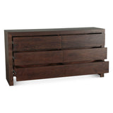 Piedmont 68" Dresser in Coffee Bean by Home Trends & Design at Eve Furniture
