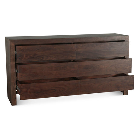 Piedmont 68" Dresser in Coffee Bean by Home Trends & Design at Eve Furniture