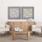 Fragment I by Studio M a handmade Original Framed Artwork under Glass by Mercana at Eve Furniture