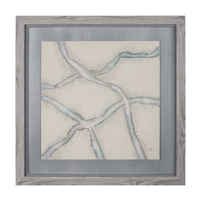 Fragment I by Studio M a handmade Original Framed Artwork under Glass by Mercana at Eve Furniture
