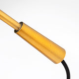 Fragon I (26"H) Gold-Tone Metal Adjustable Cone Shade Table Lamp by Mercana at Eve Furniture