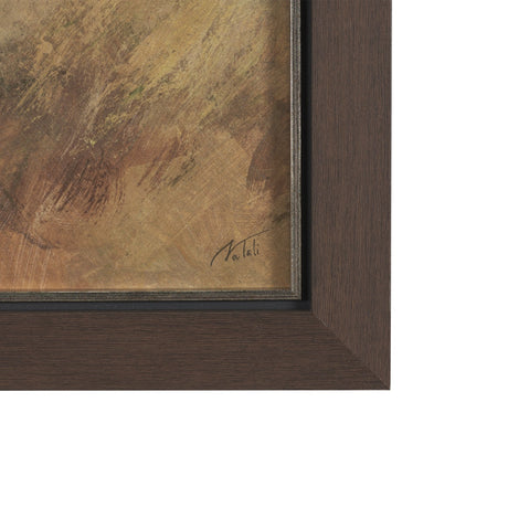 Fragrant Bloom by Mercana Studio Hand-Embellished Textured Framed Artwork Matted by Mercana at Eve Furniture
