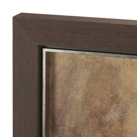 Fragrant Bloom by Mercana Studio Hand-Embellished Textured Framed Artwork Matted by Mercana at Eve Furniture