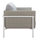 Frais Gray Outdoor Loveseat by Zuomod at Eve Furniture