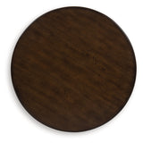 Frallyn Dark Brown End Table by Ashley at Eve Furniture