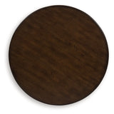 Frallyn Dark Brown End Table by Ashley at Eve Furniture