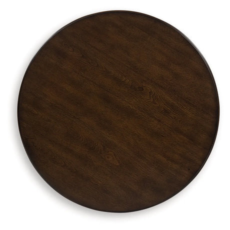 Frallyn Dark Brown End Table by Ashley at Eve Furniture