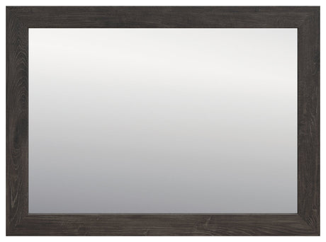Fraluna Charcoal Bedroom Mirror (Mirror Only) by Ashley at Eve Furniture