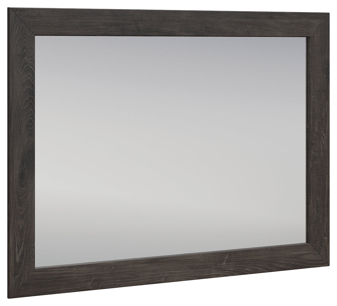 Fraluna Charcoal Bedroom Mirror (Mirror Only) by ASHLEY FURNITURE at Eve Furniture