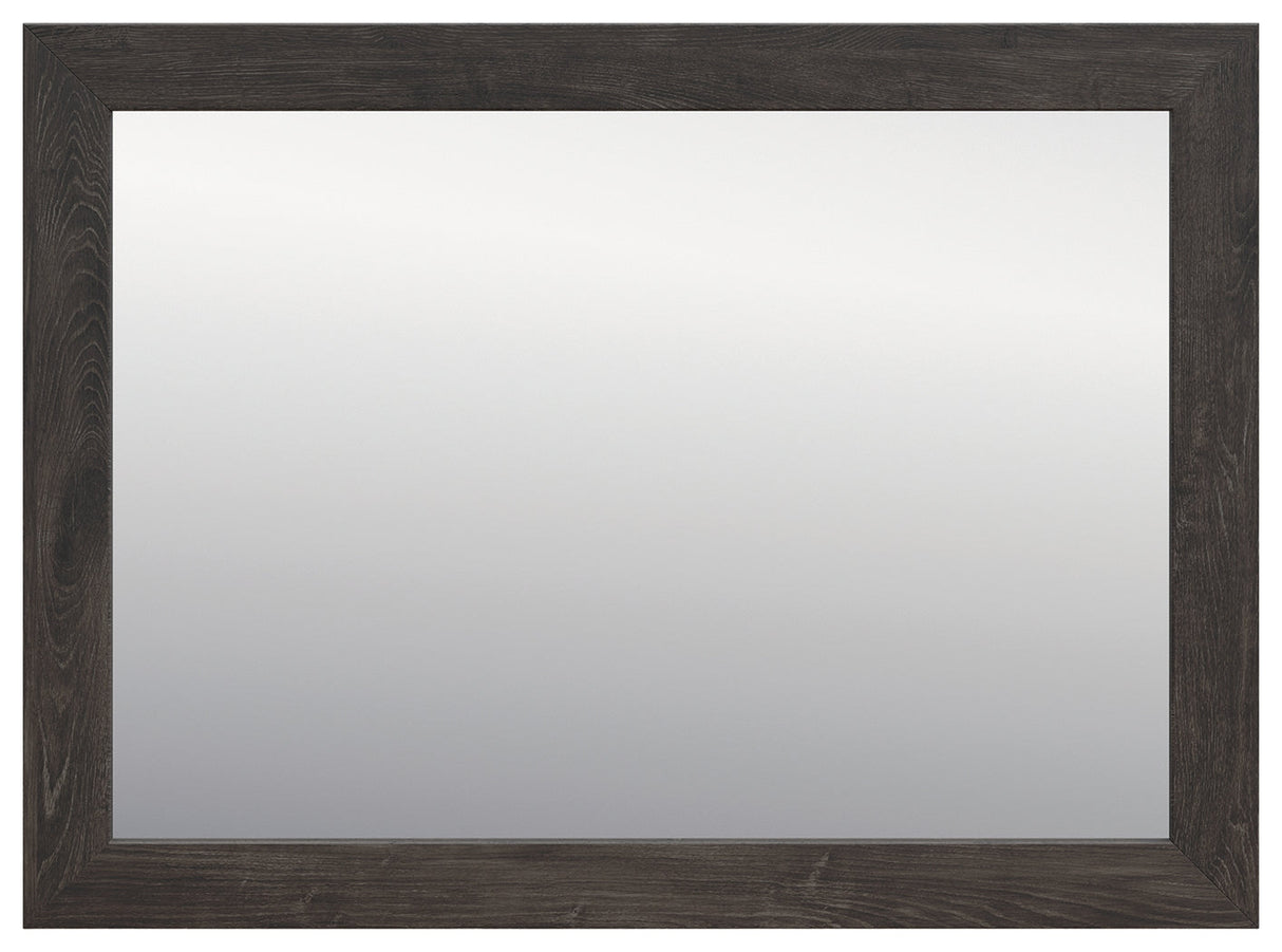 Fraluna Charcoal Bedroom Mirror (Mirror Only) by ASHLEY FURNITURE at Eve Furniture