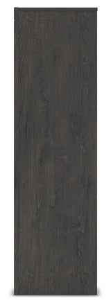 Fraluna Charcoal Chest of Drawers by Ashley at Eve Furniture