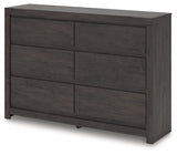Fraluna Charcoal Dresser by Ashley at Eve Furniture