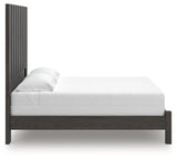 Fraluna Charcoal King Panel Bed by Ashley at Eve Furniture